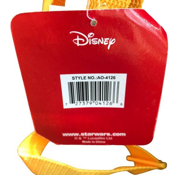 Disney Star Wars The Force Awakens Mini Backpack Adjustable Straps Zip Pockets - Picture 5 of 8